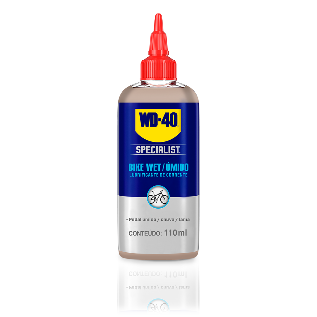 wd 40 bike wet