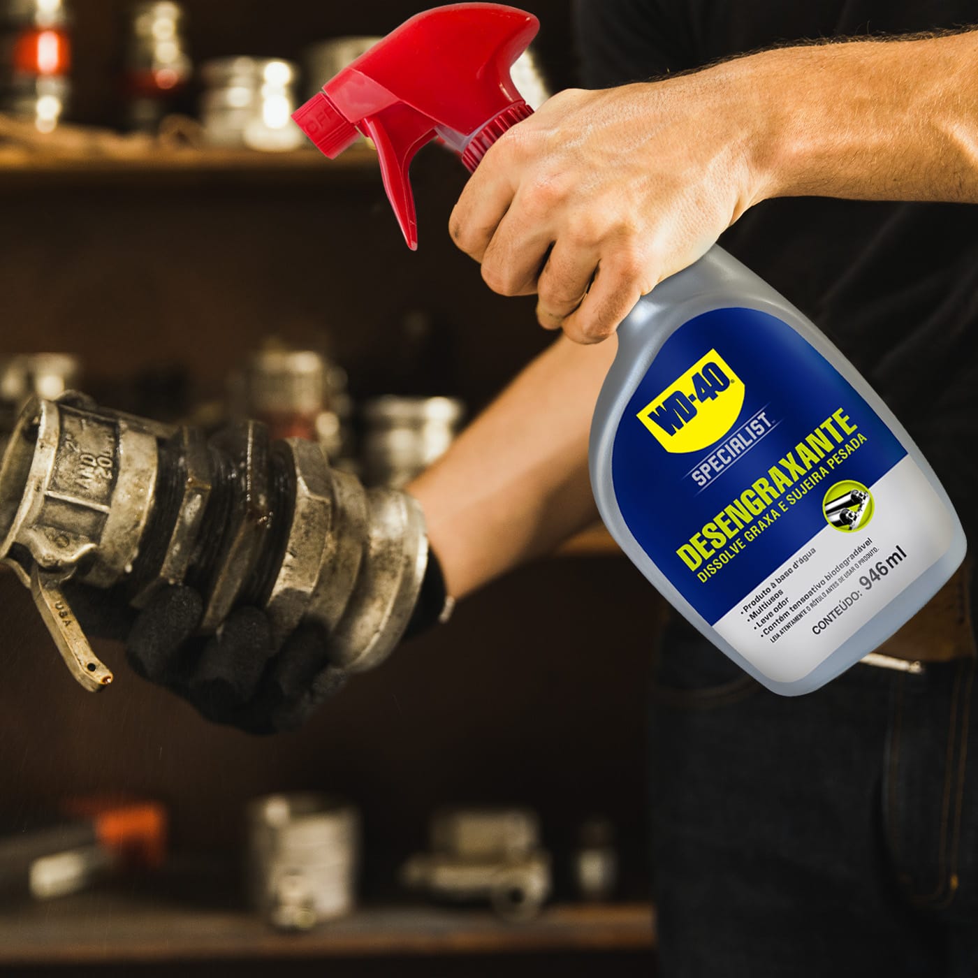 wd 40 specialist desengraxante peça