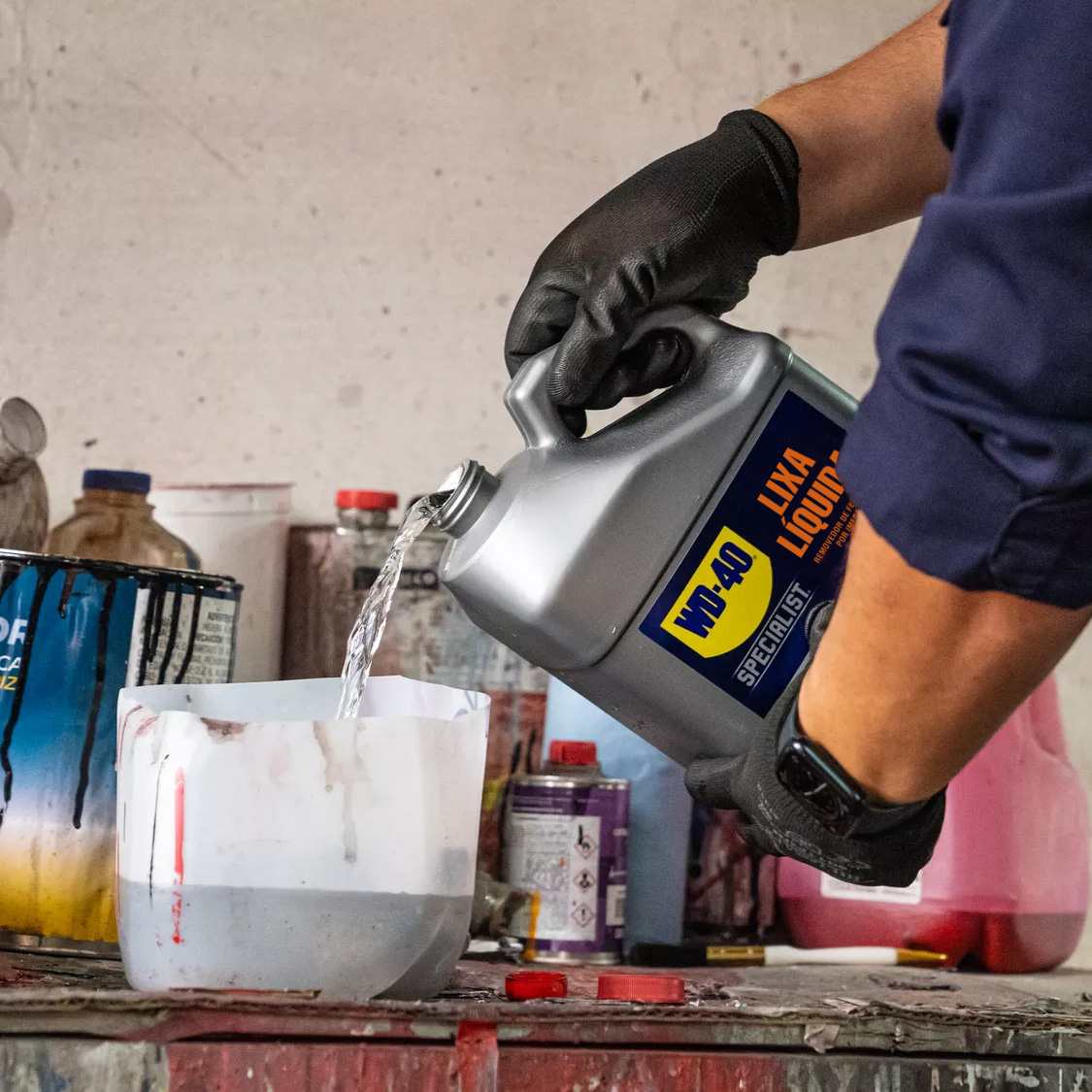 wd 40 specialist lixa liquida balde