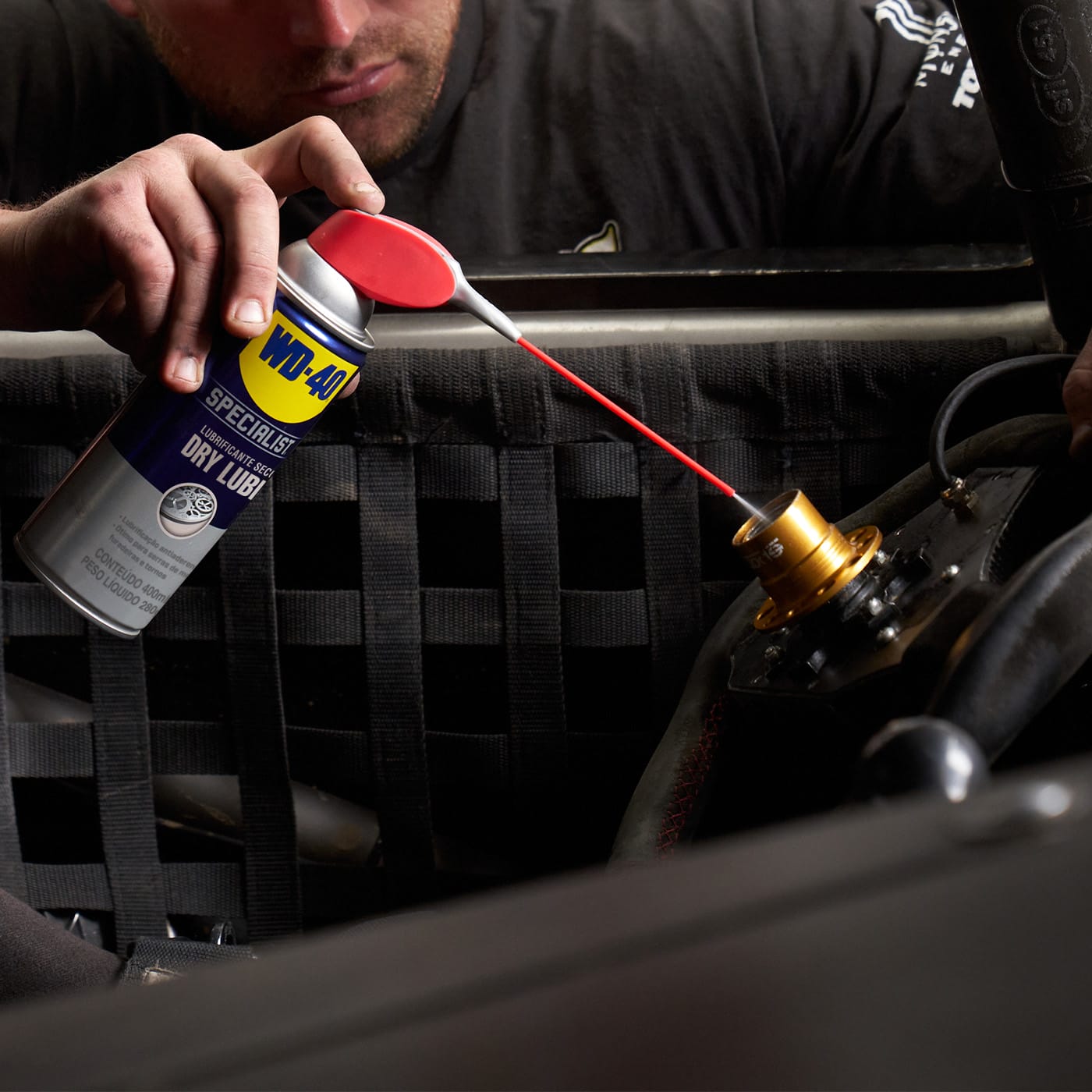 wd 40 specialist dry lube volante carro