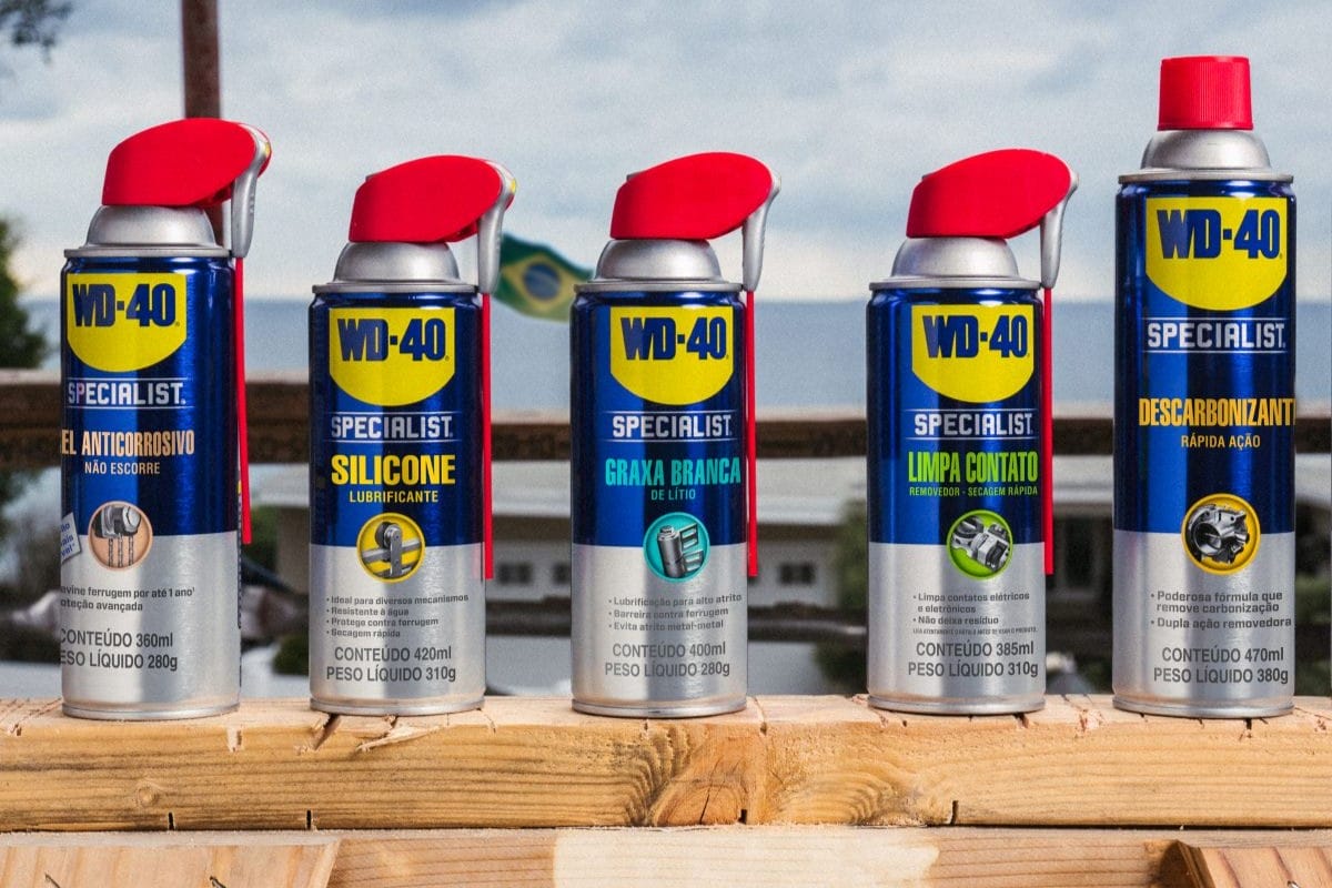 wd 40® specialist™ linha completa de produtos sob medida para cada necessidade