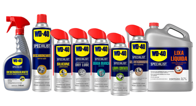 família de produtos wd 40 specialist