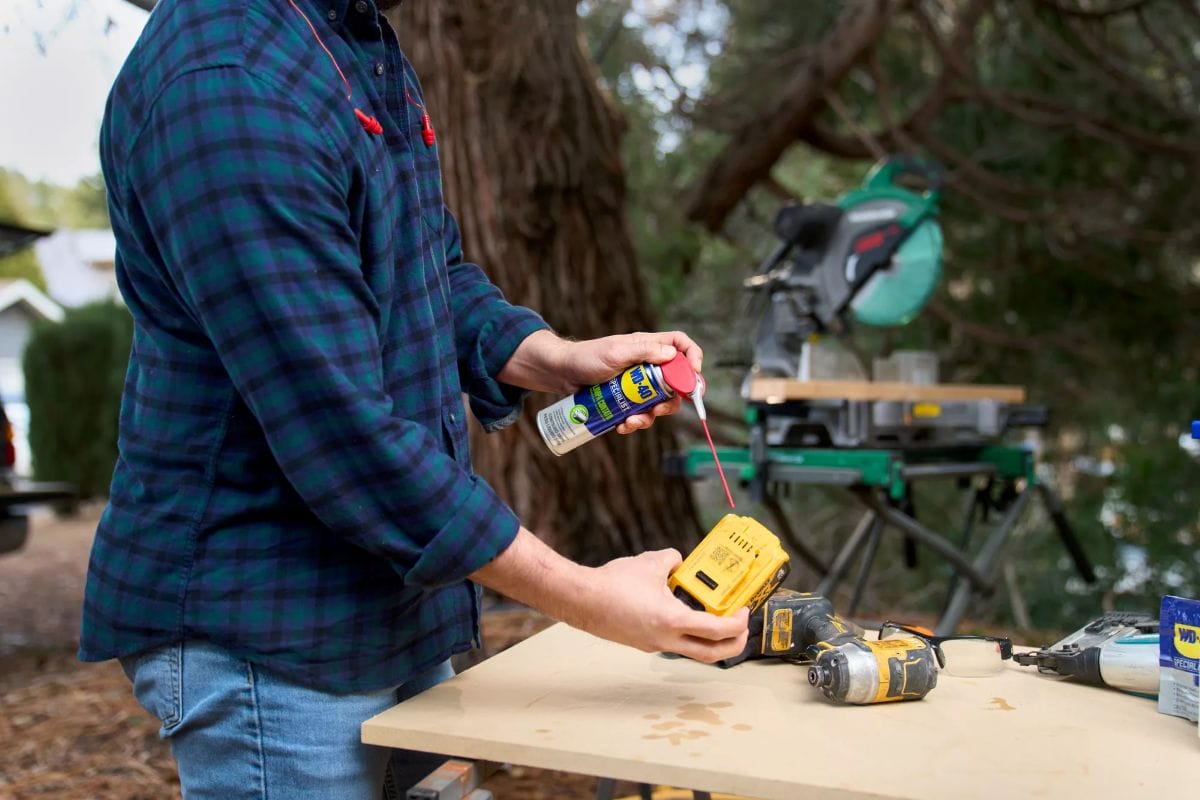 manutenção preditiva preventiva e corretiva com wd 40