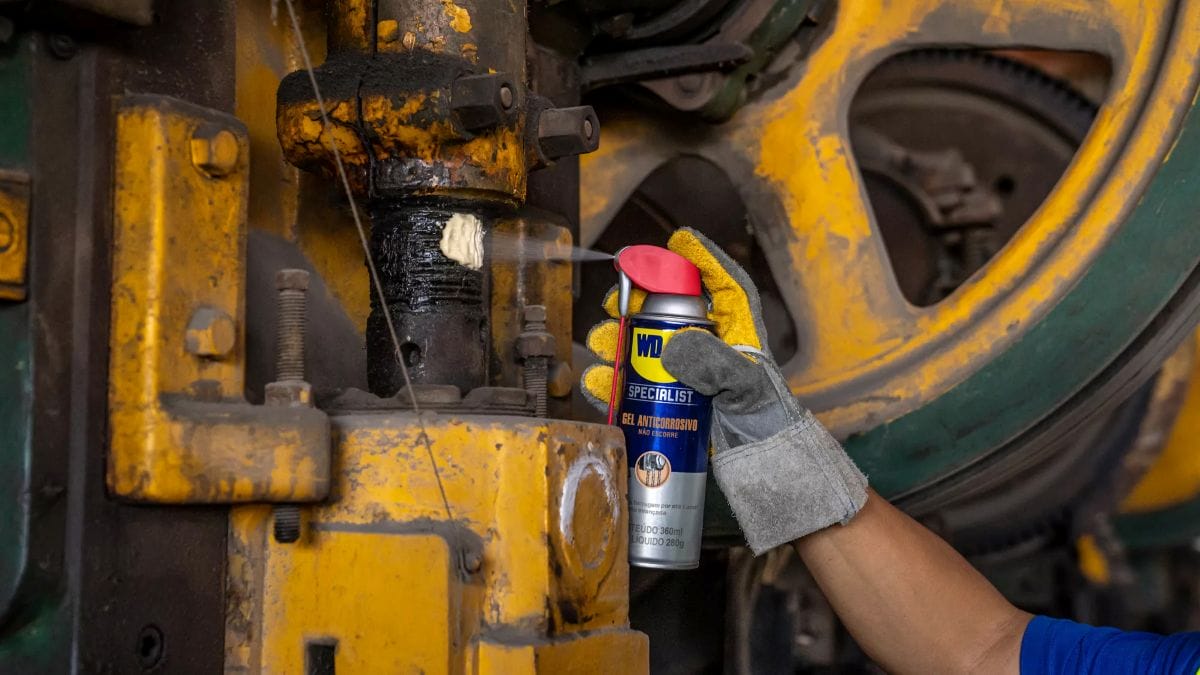 proteção contra corrosão com wd 40