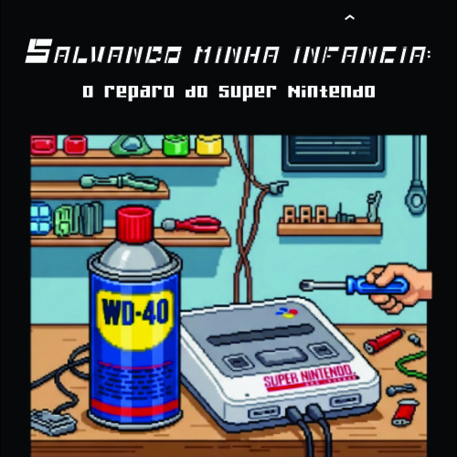 Salvando minha infância: O reparo do Super Nintendo